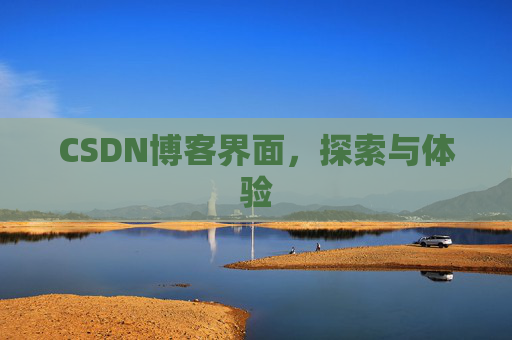 CSDN博客界面，探索与体验